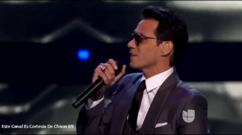 Marc Anthony I Need To Know Tu Amor Me Hace Bien Latin Grammy