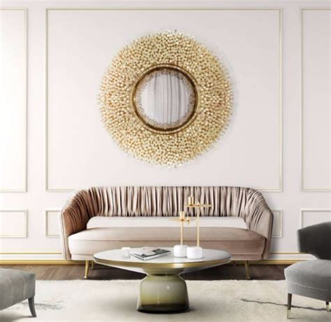 Top 20 Of Modern Wall Mirrors For Living Room