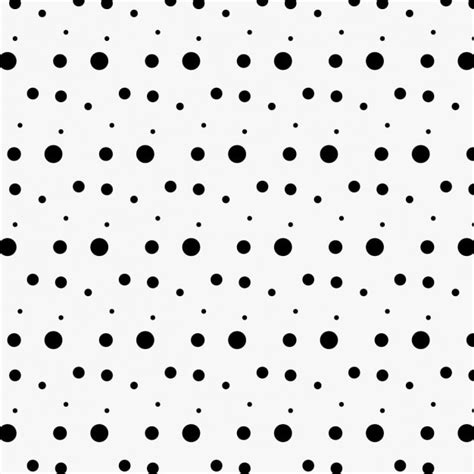 Black Dots Pattern Design Vector Free Download