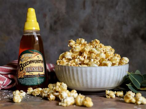 Sweet And Salty Honey Popcorn Beechworth Honey