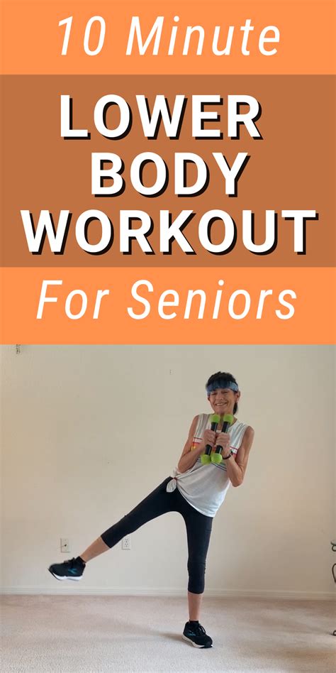 Lower Body Workout For Seniors Fitness With Cindy