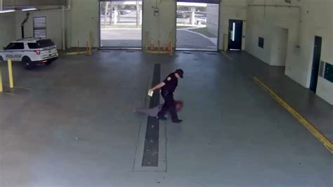 Tampa Officer Fired After Being Caught On Camera Dragging Woman Into Jail Nbc 6 South Florida