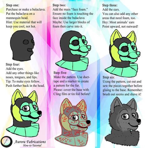 An Easy Step By Step Guide To Making Fursuit Heads This Guide Is