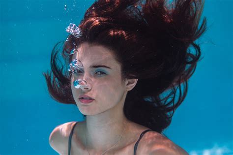 Underwater Hair Underwater Drawing Underwater Model Underwater Portrait Underwater Photos
