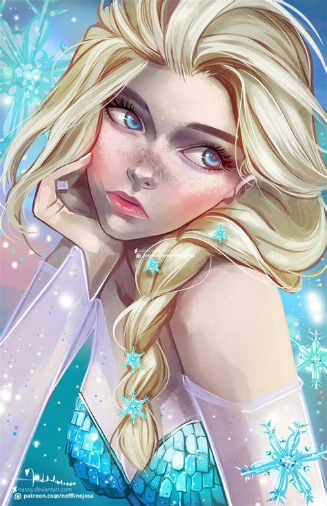 Frozen Elsa By Hassly On Deviantart
