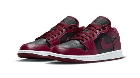 The Air Jordan 1 Low Maroon Is Guaranteed To Age Like Fine Wine The