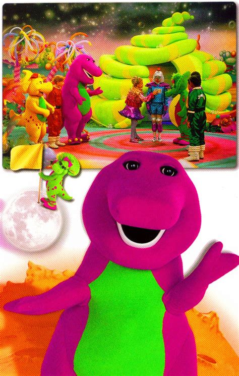 fun in space with barney and friends by bestbarneyfan on deviantart