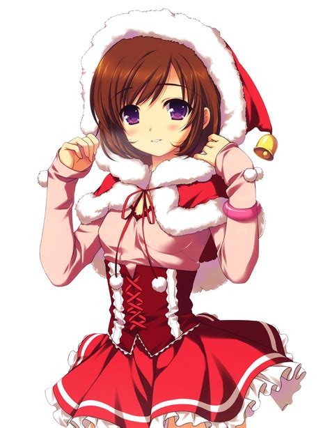 Christmas Anime Girl Render By Yushiko Chan On Deviantart Anime Girl