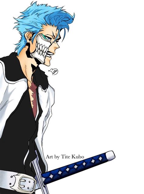 Grimmjow Jaegerjaquez 💙👑💙 Illustration From Cfyow Rbleach