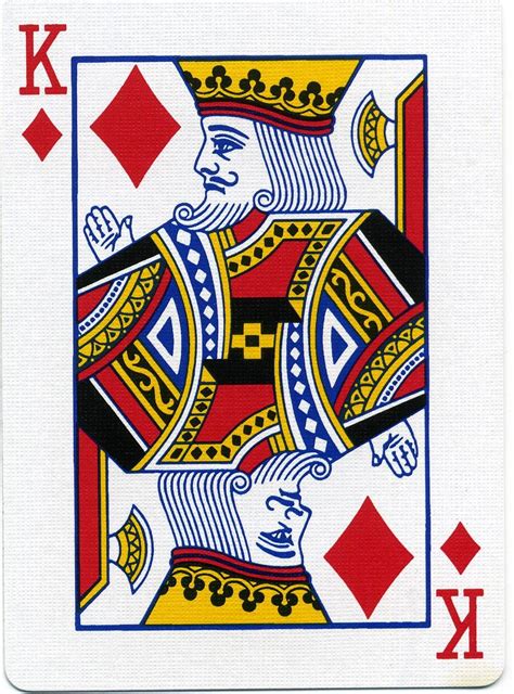 Im Diamond King Of Hearts Card King Card Playing Cards Art