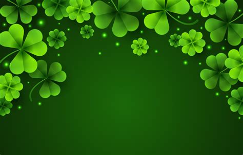 St Patricks Day Background Vector Art Icons And Graphics For Free