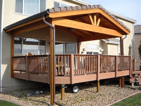 Gable Roof Over Deck Plans