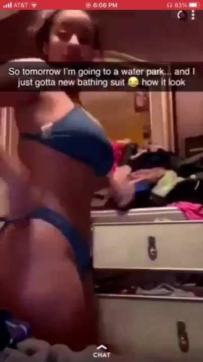 Jaden Newman Trying On Bathing Suit From Snap Jadenne