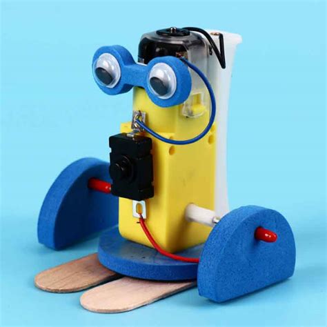 Diy Electric Walking Robot Model Kits Kids Teaching Students Children