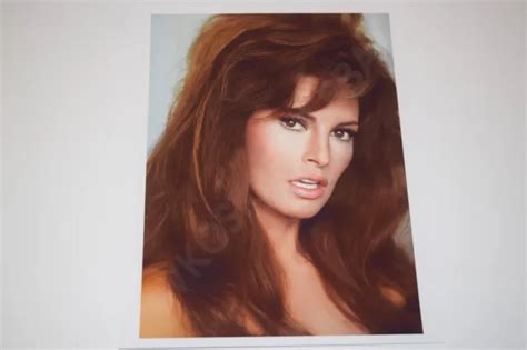 Raquel Welch Pinup 8x10 Glossy Photo Busty Sexy Gorgeous Cleavage 287