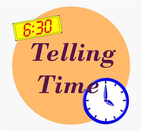 Telling Time Resources Teaching Time Circle Free Transparent