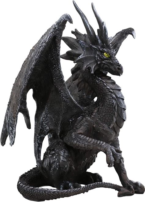 Buy Ebros Ruth Thompson Fantasy Metallic Grey Checkmate Dragon With