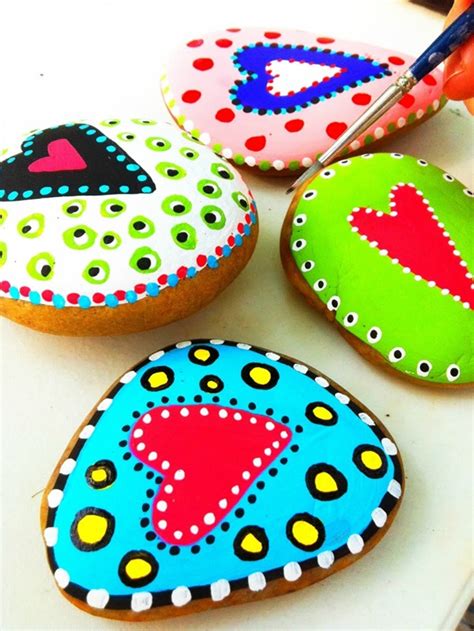 45 Easy Rock Painting Ideas For Kids To Try
