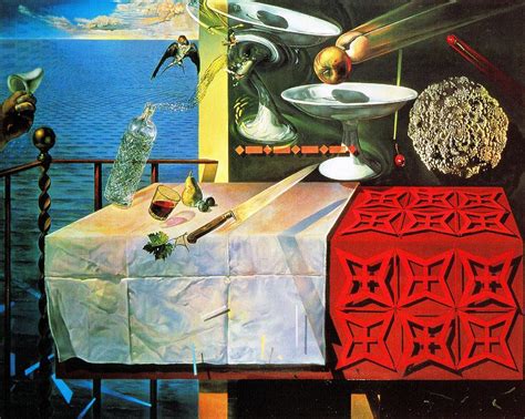 Living Still Life Surrealist Dali Painting Painting By Salvador Dali