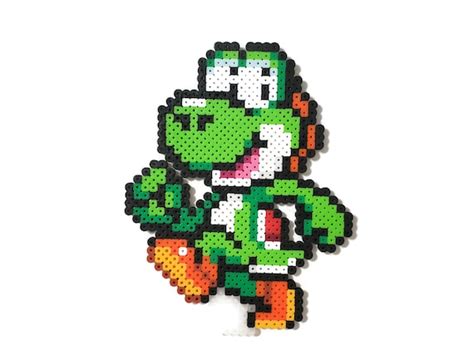 Super Mario Yoshi Perler Pixel Art