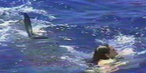 One Womans Horrifying Shark Attack Captured On Rare Home Video Shark