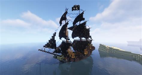 Black Pearl Galleon Schematic Minecraft Map
