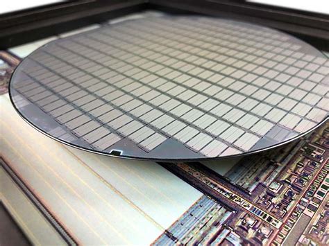 Silicon Wafer With Ram Memory Chips 6 Inch Chipscapes