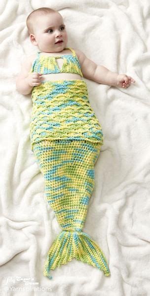 Free Crochet Pattern Mermaid Costume Dress Up Your Tiniest Mermaid In