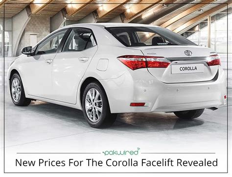 Toyota Corolla Facelift