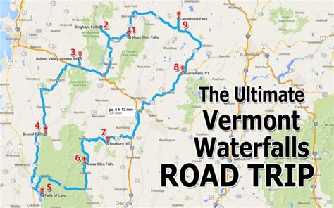 The Ultimate Vermont Waterfall Road Trip