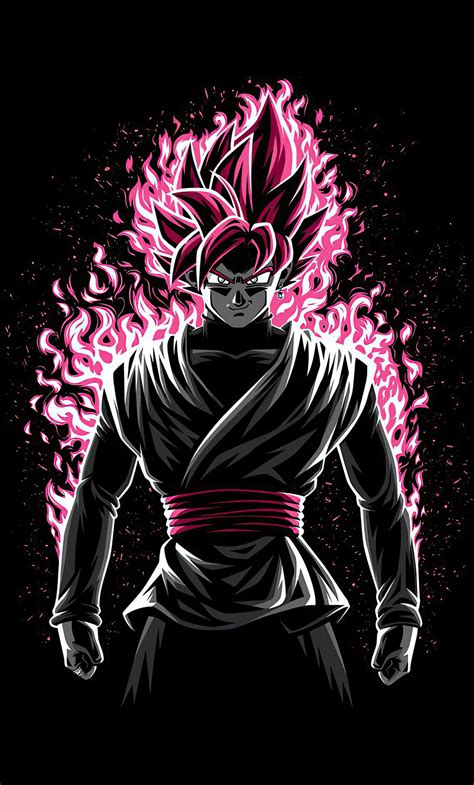 Dragon ball z 4k wallpaper for iphone. 1280x2120 Battle Fire Black Rose Dragon Ball Z 4k iPhone 6+ HD 4k Wallpapers, Images ...