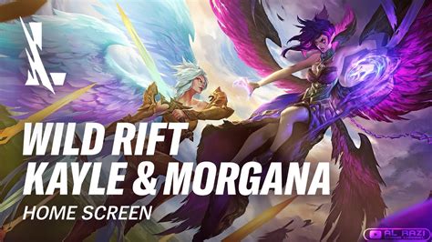 Kayle And Morgana Home Screen Animated 4k 60fps League Of Legends