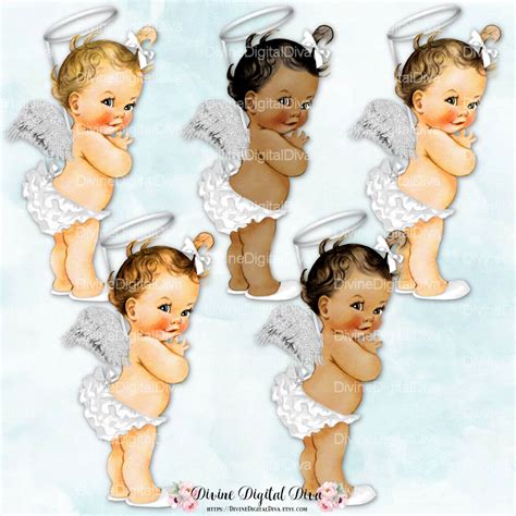 Ruffle Pants Vintage Baby Girl Set White And Silver Angel By Divine