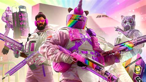 Rainbow Is Magic Skins Are Back In Siege For April Fools