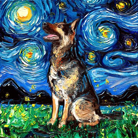 This Artist Revamps Vincent Van Goghs ‘starry Night With Wait For It