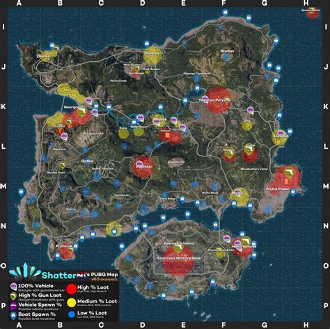 Here you can find comprehensive statistics on landing, looting, hot spots, and vehicles on pubg. PLAYERUNKNOWN'S BATTLEGROUNDS Maps & Loot Maps, Pictures ...