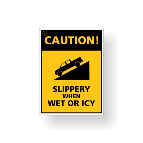 Caution Slippery When Wet Sign Devco Consulting