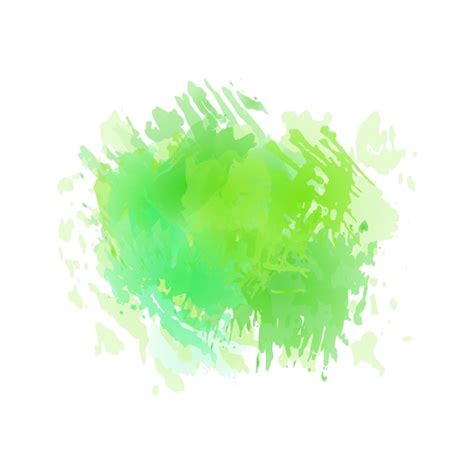 Premium Vector Vector Watercolor Green Splash