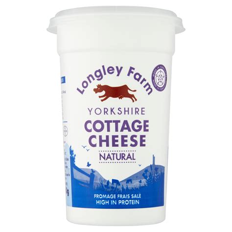 Longley Farm Yorkshire Cottage Cheese Natural 250g Cottage Cheese