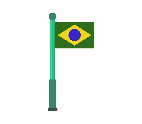 Premium Vector Brazil Flag