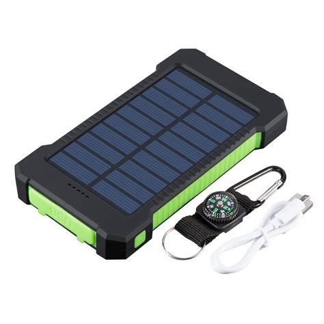This holds true for its portable chargers, too, with the aukey slimline offering the best blend of power and portability for the price of pizza night with the fam. Solar Power Bank Waterproof 600000mAh Dual USB Portable ...