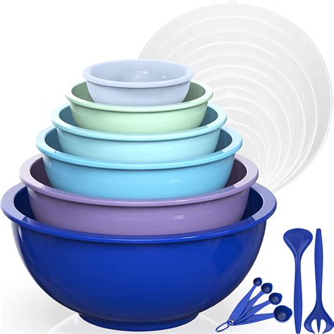 Umite Chef Mixing Bowls With Airtight Lids 18 Piece