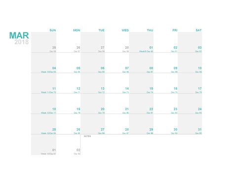 Free 2018 Monthly Planner Template Jmcopax