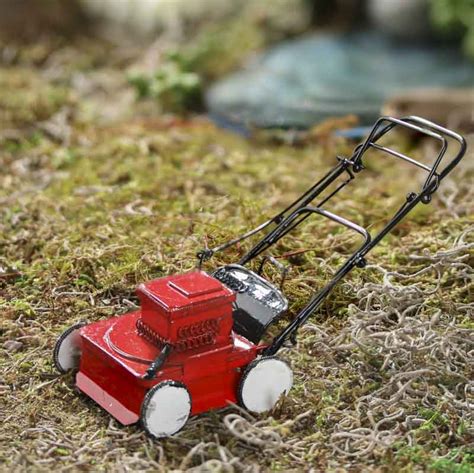 Dollhouse Miniature Lawn Mower New Items Factory
