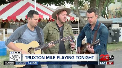 Free fair gate admission for veterans and active military (show military id). Truxton Mile performs live on 23ABC ahead of Kern County ...