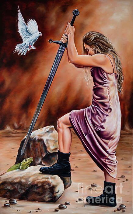 Warrior By Ilse Kleyn Christian Warrior Prophetic Art Bride Of Christ