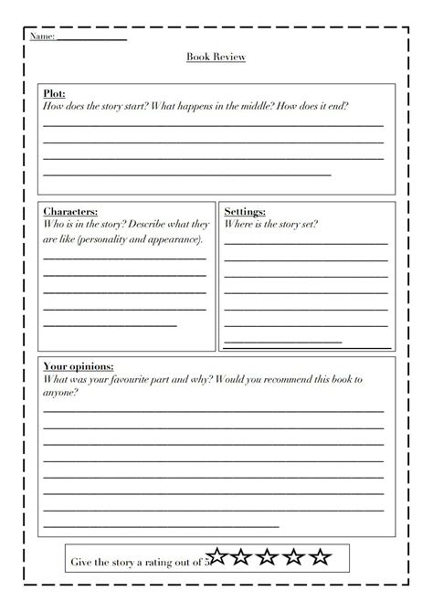 This sheet is designed to introduce students to the concept of organizing information for writing by placing facts into an outline. Book Review Template Differentiated.pdf - Google Drive in ...