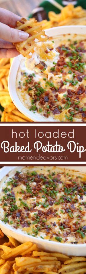 Hot Loaded Baked Potato Dip Mom Endeavors