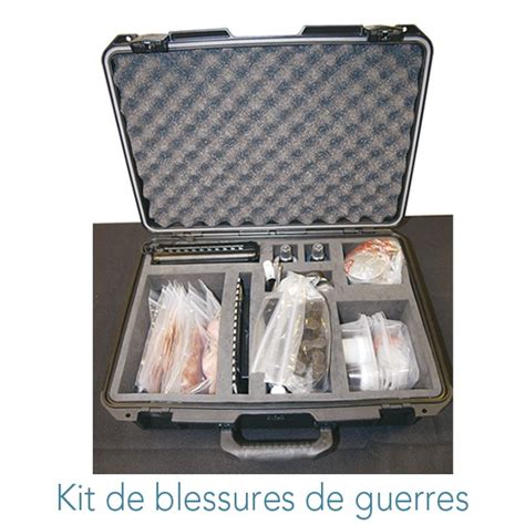 Sb50234 Kit De Blessures Hémorragiques Avancé
