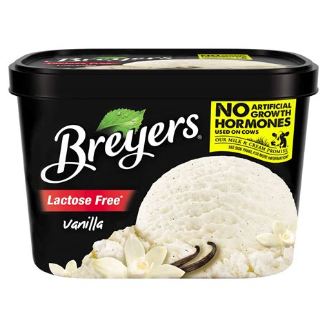 Lactose Free Vanilla Breyers